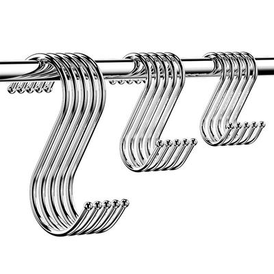 【电镀耐腐】S型不锈钢家用挂钩