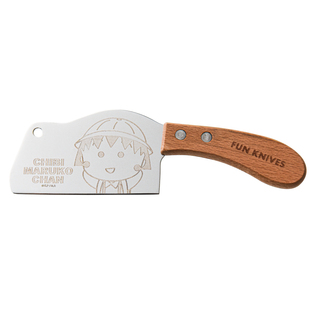 樱桃小丸子不锈钢迷你水果刀厨房家用儿童切菜刀水果辅食小菜刀