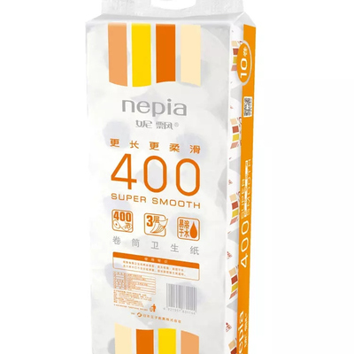 妮飘180克400节3层20卷筒卫生纸