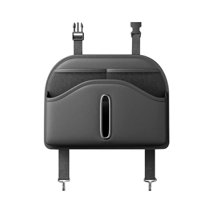 汽车座椅后背储物盒车载纸巾盒多功能椅背收纳袋挂带置物架水杯架