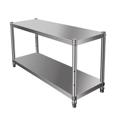 厨房置物架落地二层家用灶台整理