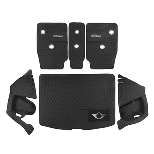 宝马mini后备箱垫迷你cooper尾箱垫全包装饰F56F55F60改装内饰