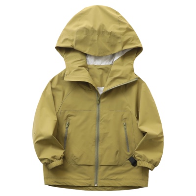 男童常规春连帽冲锋衣杜邦三防