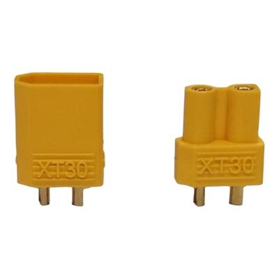 XT30公母头航模插头黄铜XT30U头