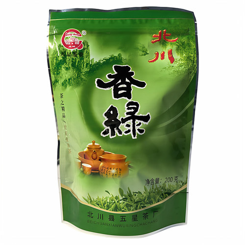 北川绿毛峰茶新茶高山茶绿茶2026新茶羌乡特产清香型明前春茶袋装