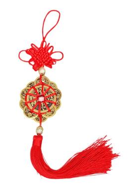 梅花钱铜五帝钱门对门挂件铜葫芦十帝钱厕所门口中国结玄关压门槛