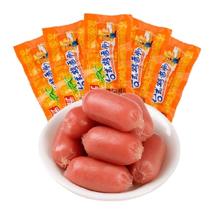 【详情领优惠】双汇原味台式烤香肠225g热狗肠儿童零食数字香肠