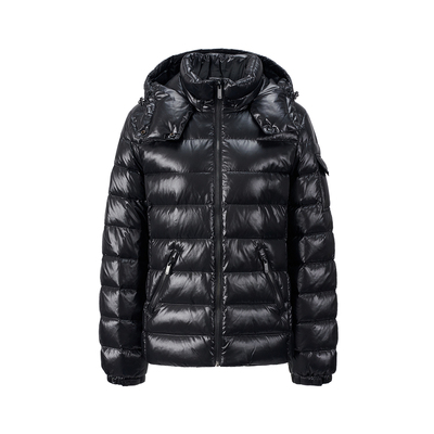 卓凡尼·华伦天奴时尚连帽羽绒服