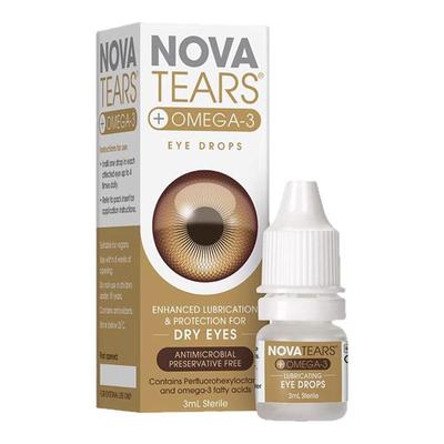 Nova Tears 全氟己基辛烷欧米加3重度干眼症滴眼液油性滋润眼药水