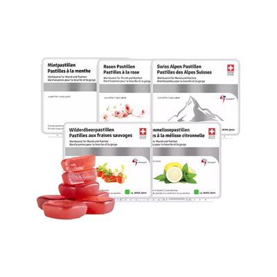 【自营】教师节礼物瑞士桑贝鼠润喉糖清凉薄荷嗓子护嗓鼠尾草清新