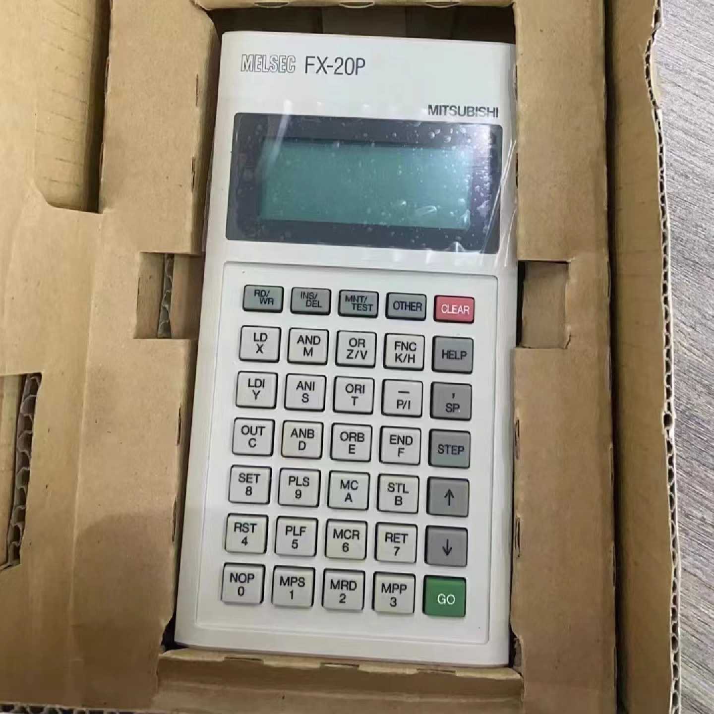 议价三菱PLC手持编程器FX-20P-E-SETO控制面板带线FX-30P全新原装