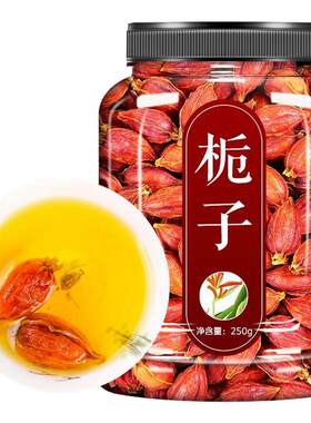 黄栀子中药材天然红果栀子香料茶