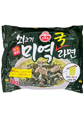 韩国进口不倒翁海带汤面拉面115g