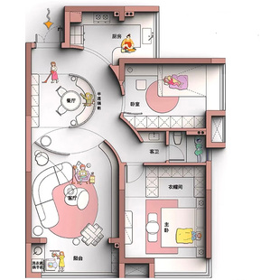 二手老旧房子翻新装修公司改造全屋室内设计效果图家装全包施工队