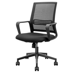 得力普乐士电脑转椅办公室座椅现代简约家用舒适久坐会议室椅子