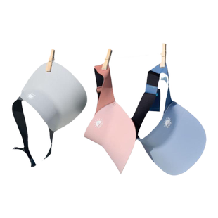 尼多熊儿童防晒帽夏季宝宝空顶遮阳帽子婴儿太阳帽运动帽防紫外线