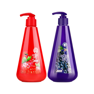 【自营】皓齿清韩国进口按压儿童牙膏120g安心无氟健齿护龈2-12岁