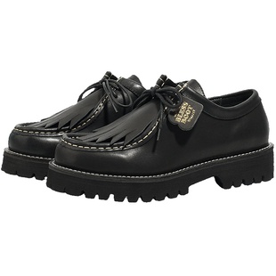 BLESS SHOE 23A/W MATURE WALLABEE加厚牛皮袋鼠鞋真皮复古工装靴
