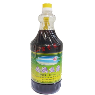南澳鱼露潮汕特产汕头鱼露汁原汁鱼酱油调味品料腌面1780ml瓶装