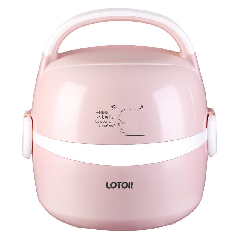 lotor電熱飯盒可插電加熱鍋保溫自動熱飯菜神器蒸煮帶飯煲上班族