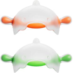 ELLABAILY婴儿硅胶可啃咬牙胶磨牙棒防吃手安抚小月龄口欲期0-6月