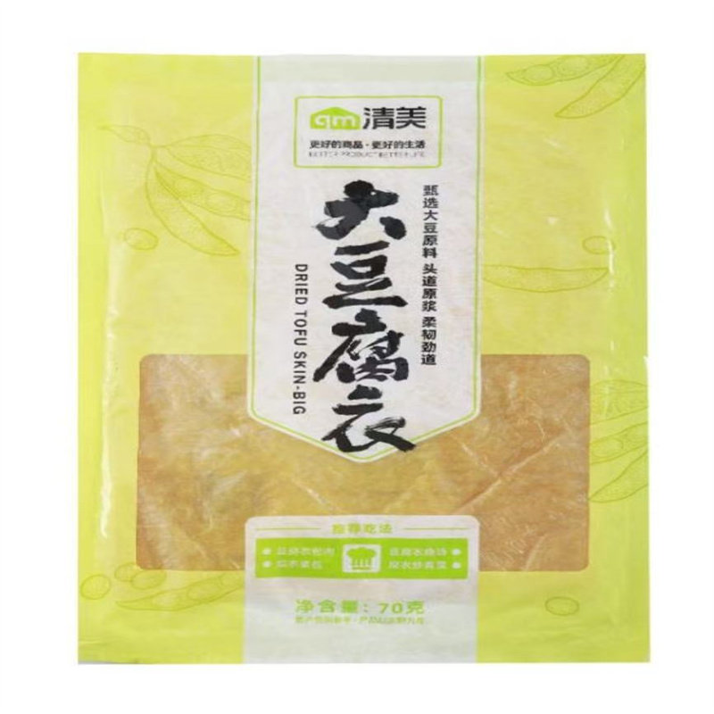 上海清美豆腐衣70克头层豆皮