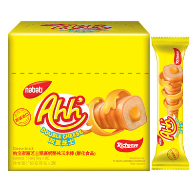 丽芝士雅嘉奶酪玉米酥夹心卷