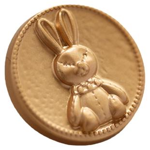 比得 小香可爱风金属纽扣设计师辅料西服外套双面尼大衣装饰扣子