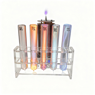 玻封稀有气体发光管氦气氖气氩起氪气氙气惰性发光管化学展示道具