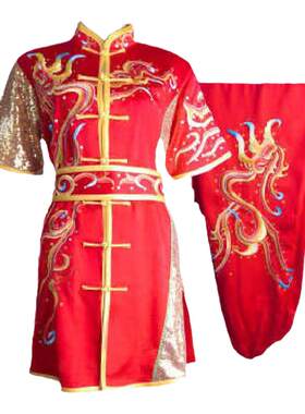 大业亨通武术服表演服比赛服装