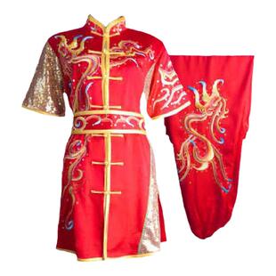大业亨通武术服表演服比赛专用服装儿童竞赛服练功演出服套装男女