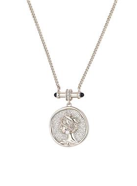 VITARING希腊时尚金色人像项链女