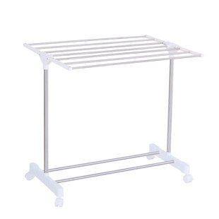 小型毛巾架落地式折叠放飘窗卫生间迷你窗台凉晒家用阳台小晾衣架