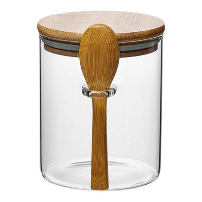 新款高端玻璃茶叶罐盒瓶瓶罐罐