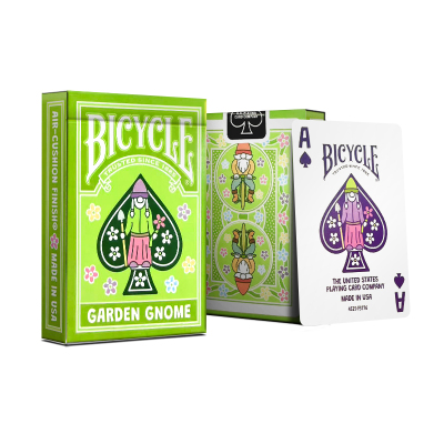 Bicycle扑克纸牌收藏主题创意花切炫酷魔术高颜值卡牌花园小矮人