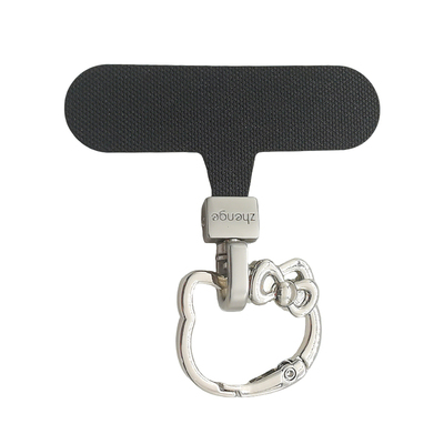 可爱猫旋转头夹片手机挂绳薄垫片