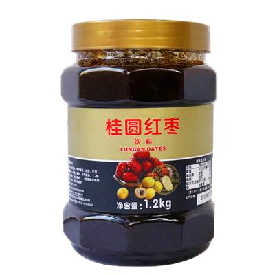 鲜活韩式龙眼奶茶店商用红枣酱
