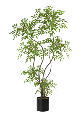 南天竹仿真绿植高端轻奢室内装饰