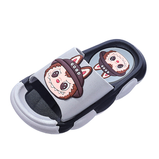 可爱卡通儿童拖鞋夏季室内防滑家居男童女童宝宝小孩凉拖鞋中大童