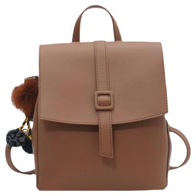 新款pu软皮休闲纯色逛街小背包