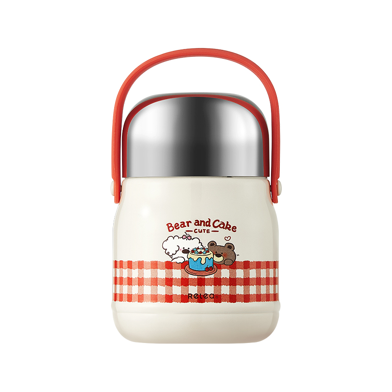 物生物焖烧杯陶瓷内胆24小时超长保温饭盒上班族便当餐盒便携提桶