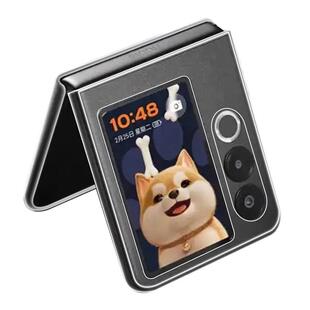 适用努比亚flip手机壳Flip2小折叠屏透明硬壳中兴nubia全包防摔NX724J男时尚女新款翻盖折叠手机保护套超薄