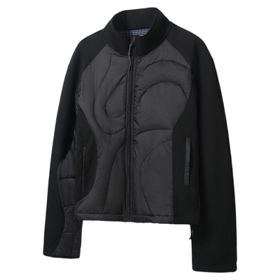 SoleMass Down Jacket 羽绒服夹克 90白鸭绒立领拼接上衣外套冬