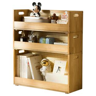 桌面置物架桌上书架办公室工位台面学生宿舍书桌小型收纳盒整理架