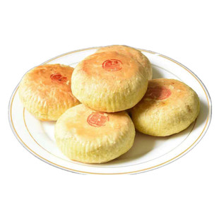 陕北塔上绥德土月饼传统雪花手工特产老月饼五仁枣泥中秋酥皮炉馍