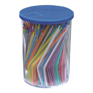 牙科一次性三用枪头 口腔三用枪头 喷枪头 透明管 彩色芯 100支