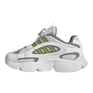 男女小童OZMILLEN轻盈百搭旋转按钮老爹鞋adidas阿迪达斯三叶草