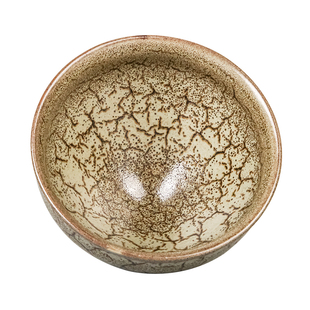 名师非遗大师吕竹兴建盏茶杯纯手工陶瓷高端品茗秋雾木叶盏主人杯