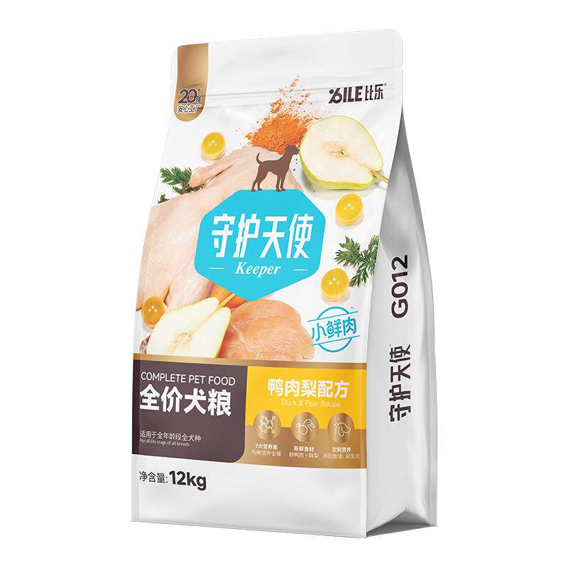 比乐守护天使鲜鸭肉梨全价犬粮