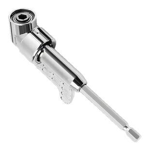 转弯螺丝刀电钻批头拐角器105度万向拐弯电动转角套筒直角加长杆